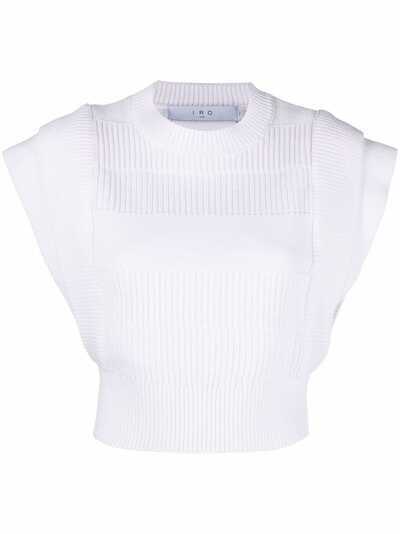 IRO knitted short-sleeve top