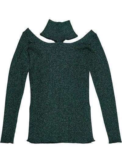 Christopher Kane CUT OUT SHOULDER SWEATER