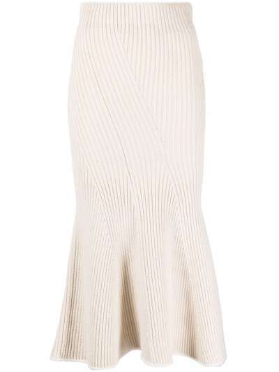 Moncler Genius 1952 ribbed-knit midi skirt