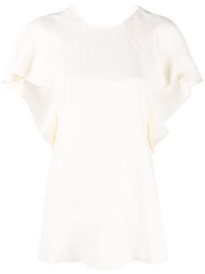 Victoria Beckham блузка с расклешенным подолом