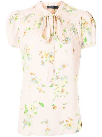 Polo Ralph Lauren блузка с принтом
