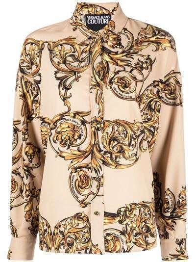 Versace Jeans Couture рубашка с принтом Barocco