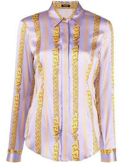 Versace блузка с принтом La Greca