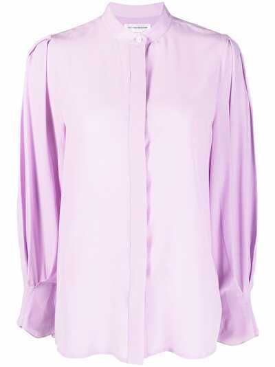 Victoria Beckham блузка со складками на рукавах