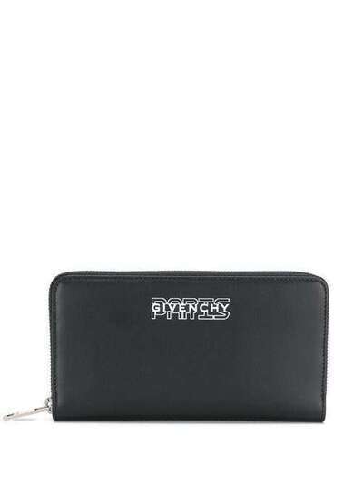Givenchy кошелек с круговой молнией и логотипом BK600GK0S1