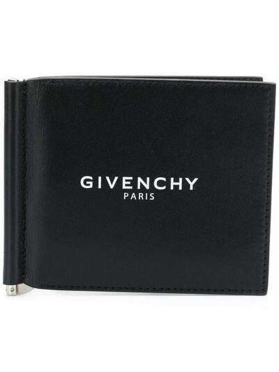 Givenchy кошелек с зажимом для денег и принтом логотипа BK6028K0AC