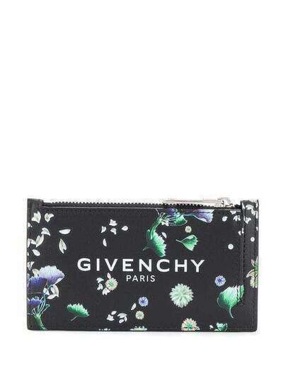 Givenchy картхолдер с цветочным принтом и логотипом BK6001K0UK
