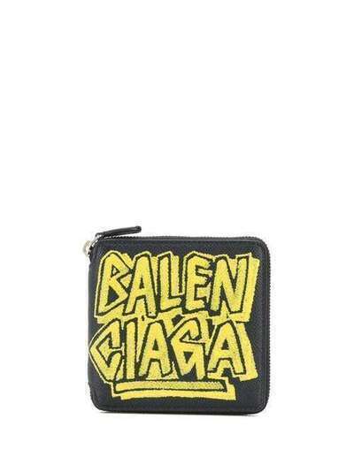 Balenciaga кошелек Ville с принтом граффити 5808380OTO3