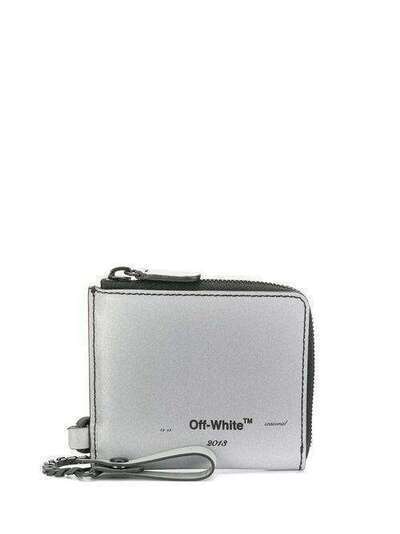 Off-White кошелек с ремешком и логотипом OMNC013R20G820219110