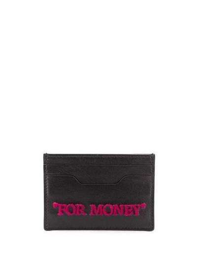 Off-White картхолдер For Money OWNC014S20LEA0021032