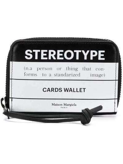 Maison Margiela маленький кошелек с принтом 'Stereotype' S55UI0190P0047