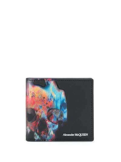 Alexander McQueen бумажник с принтом 6021371ON0B