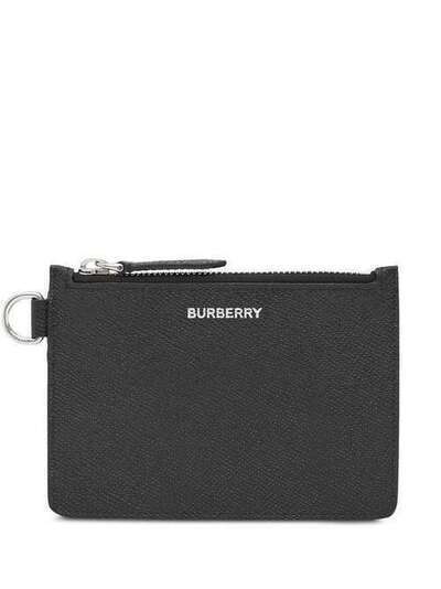 Burberry фактурный кошелек для монет на молнии 8022919