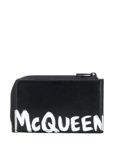 Alexander McQueen кошелек для монет с логотипом 6003901NT1B