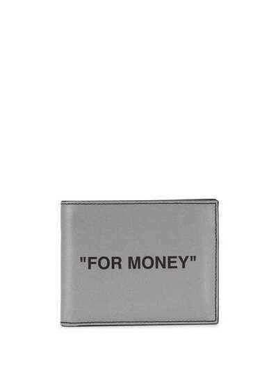 Off-White складной бумажник с принтом OMNC008R20G820389110