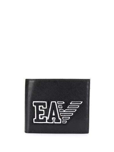 Emporio Armani кошелек с вышитым логотипом Y4R168YTC2E
