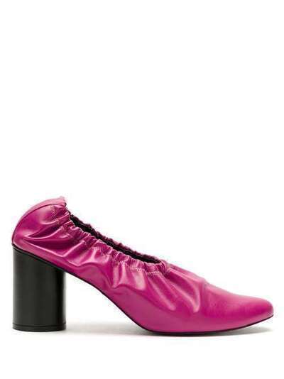 Gloria Coelho ruched leather pumps I20Z001