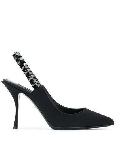Dolce & Gabbana туфли с ремешком на пятке и заклепками CG0325AK901