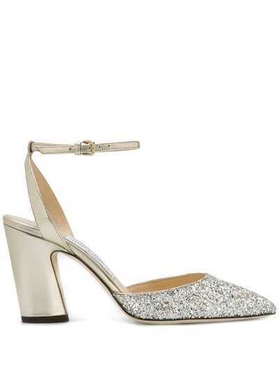 Jimmy Choo туфли Micky 85 c блестками