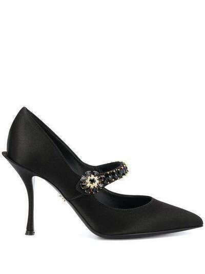 Dolce & Gabbana туфли Мэри Джейн с ремешками CD1453AJ713