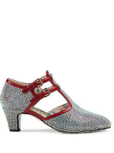 Gucci туфли-лодочки с декором из кристаллов 512462JAW40