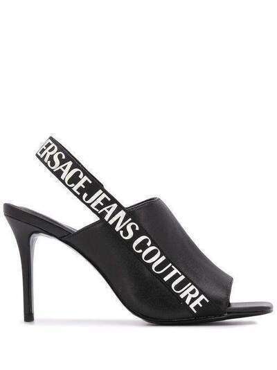 Versace Jeans Couture sling-back open toe heels E0VVBS3785065