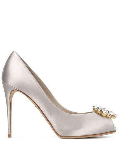 Dolce & Gabbana декорированные туфли на высоком каблуке CC0027A4582