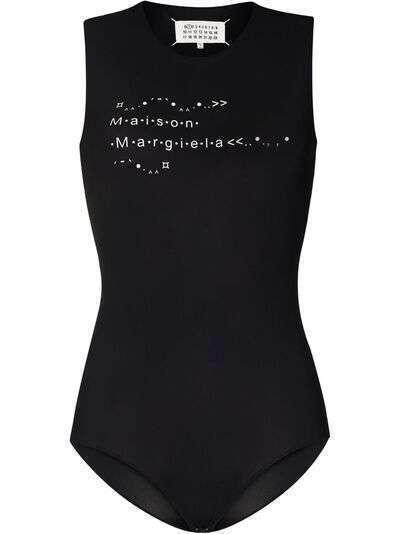 Maison Margiela four-stitch logo bodysuit