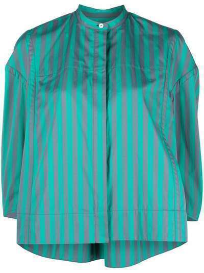 Jil Sander рубашка с объемными рукавами