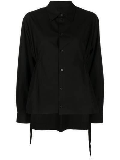 Yohji Yamamoto рубашка со сборками