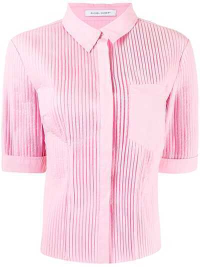 Rachel Gilbert рубашка Peta с плиссировкой