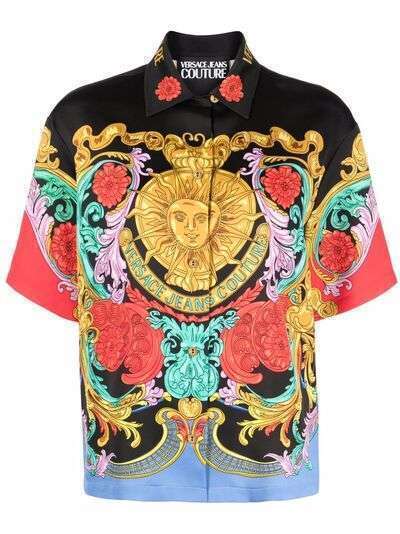 Versace Jeans Couture рубашка с принтом Sun Flower Garland
