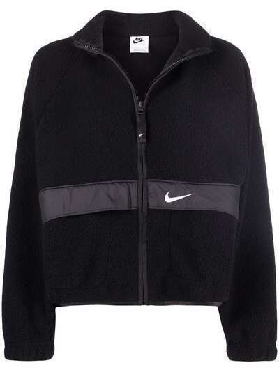Nike куртка на молнии с логотипом