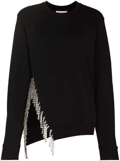 Christopher Kane CRYSTAL CUPCHAIN SWEATSHIRT