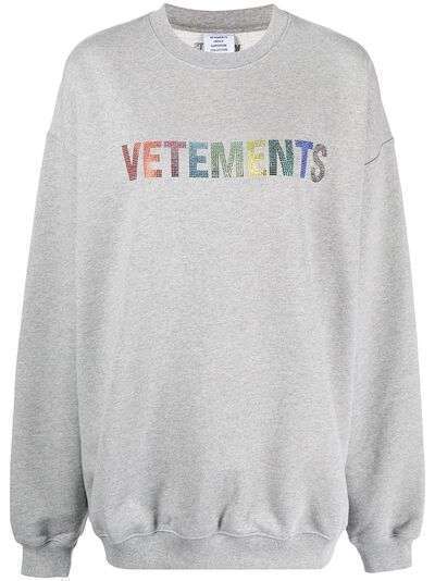 VETEMENTS толстовка с логотипом