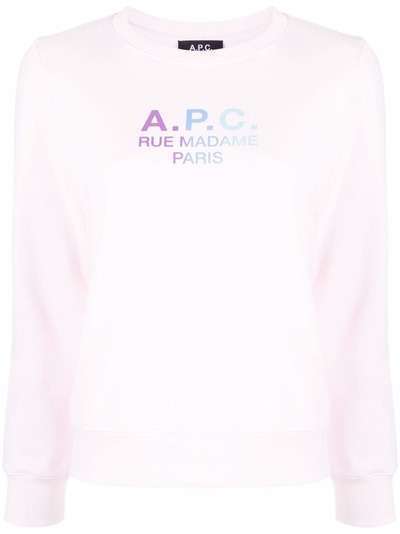 A.P.C. толстовка с логотипом