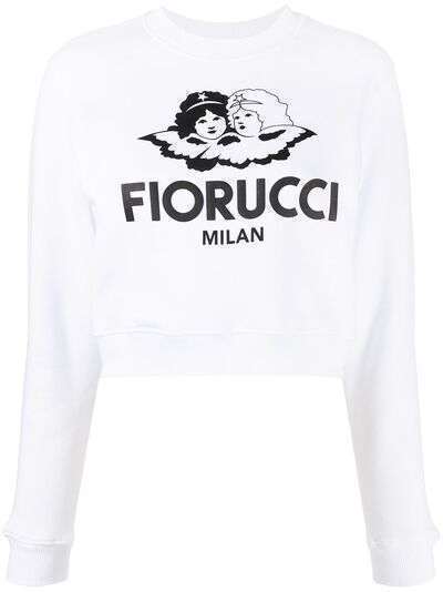 Fiorucci укороченная толстовка Milan Angels