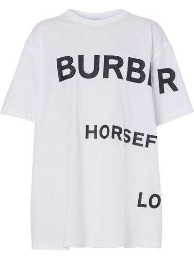 Burberry футболка с принтом Horseferry