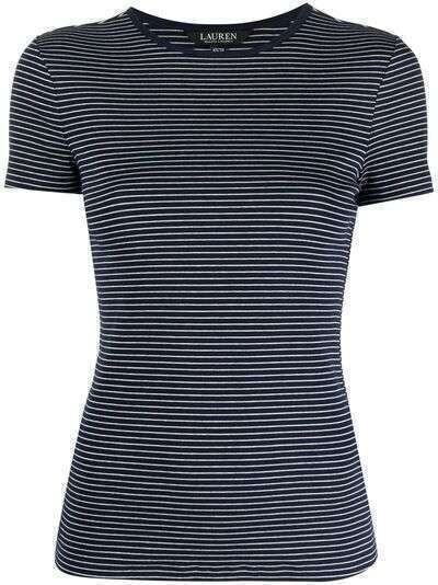 Lauren Ralph Lauren полосатая футболка с круглым вырезом