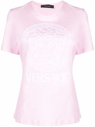 Versace футболка с логотипом Medusa
