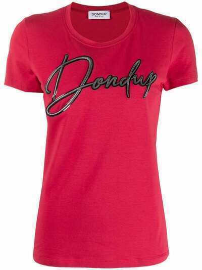 DONDUP embellished logo T-shirt