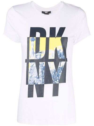 DKNY футболка City с логотипом