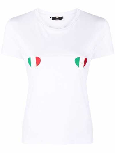 Elisabetta Franchi футболка Love Italy