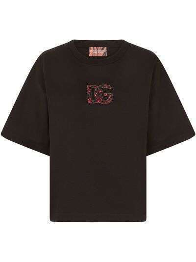 Dolce & Gabbana embroidered logo T-shirt