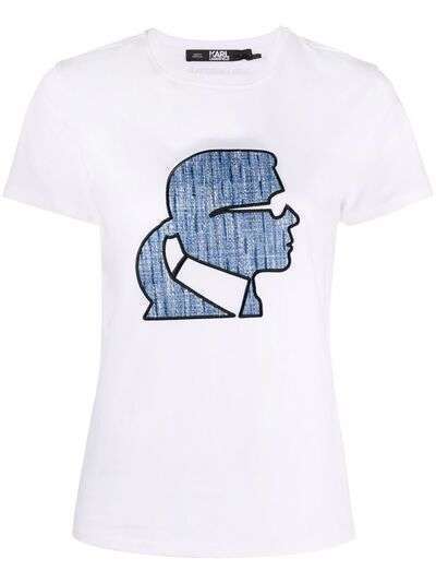Karl Lagerfeld футболка букле Karl