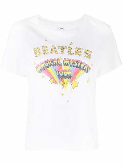 RE/DONE футболка Beatles с графичным принтом