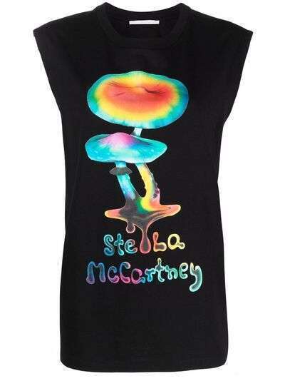 Stella McCartney футболка с принтом