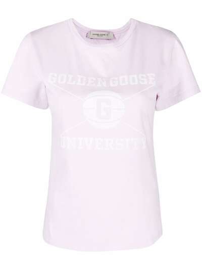 Golden Goose футболка с логотипом