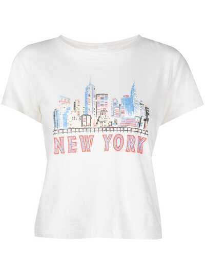 RE/DONE футболка с принтом New York