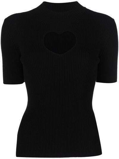 MSGM cut-out heart top